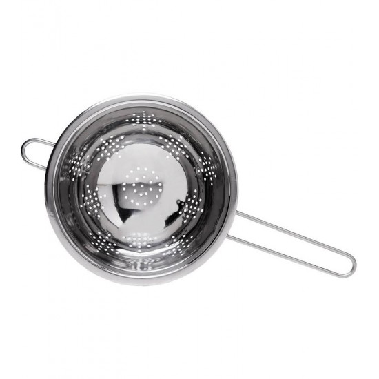 Escorredor 20cm de Massa com Cabo Longo Prime  Aço Inox 